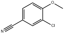 3-CHLORO-4-METHOXYBENZONITRILE Structure