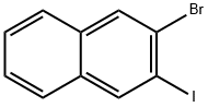 2-BROMO-3-IODONAPHTHALENE 구조식 이미지