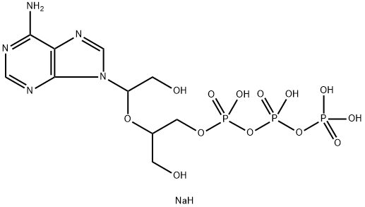 아데노신5'-삼인산염PERIODATEOXIDIZEDBOROHY 구조식 이미지