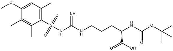 BOC-ARG(MTS)-OH Structure