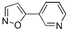 Pyridine, 3-(5-isoxazolyl)- (9CI) Structure