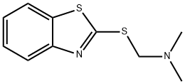 메탄아민,1-(2-벤조티아졸릴티오)-N,N-디메틸-(9CI) 구조식 이미지