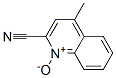 4-Methyl-2-cyanoquinoline 1-oxide Structure