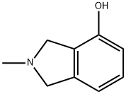 2,3-dihydro-2-Methyl-1H-Isoindol-4-ol Structure