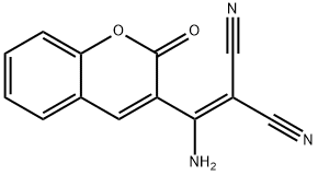 2-[amino(2-oxo-2H-chromen-3-yl)methylene]malononitrile Structure
