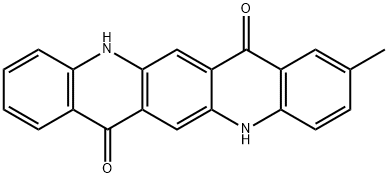 5,12-дигидро-2-methylquino [2,3-Ь] акридин-7,14-дион структурированное изображение