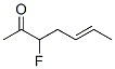 5-Hepten-2-one, 3-fluoro- (9CI) Structure
