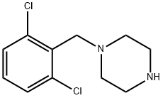 1-(2,6-DICHLOROBENZYL)PIPERAZINE Structure