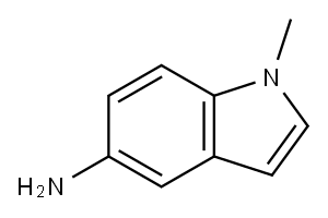 5-AMINO-1-N-METHYLINDOLE 구조식 이미지