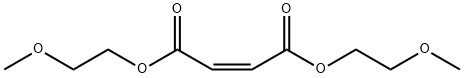 bis(2-methoxyethyl) maleate Structure