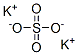 sulphuric acid, potassium salt Structure
