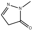 1-Methyl-1H-pyrazol-5(4H)-one Structure