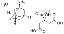 1-ADAMANTANAMINE CITRATE MONOHYDRATE Structure