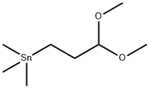 1-TRIMETHYLSTANNYL-3,3-DIMETHOXYPROPANE Structure