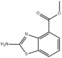methyl 2-aminobenzo[d]thiazole-4-carboxylate Structure