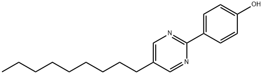 2-(4-히드록시페닐)-5-노닐피리미딘 구조식 이미지