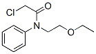 2-chloro-N-(2-ethoxyethyl)-N-phenyl-acetamide Structure