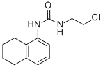 3-(2-Chloroethyl)-1-(5,6,7,8-tetrahydro-1-naphthyl)urea 구조식 이미지