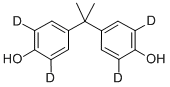 비스페놀-A-2,2',6,6'-D4 구조식 이미지