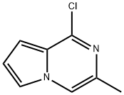 1-클로로-3-메틸-피롤로[1,2-a]피라진 구조식 이미지