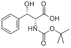 BOC-D-THREO-3-PHENYLSERINE Structure