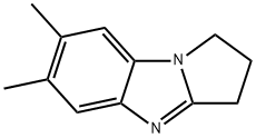 1H-Pyrrolo[1,2-a]benzimidazole,2,3-dihydro-6,7-dimethyl-(7CI,8CI) 구조식 이미지