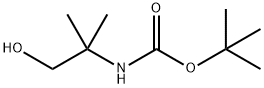 N-BOC-2-AMINO-2-METHYL-1-PROPANOL  97 Structure