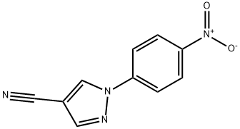 1-(4-nitrophenyl)-1H-pyrazole-4-carbonitrile Structure
