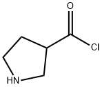 3-피롤리딘카르보닐클로라이드 구조식 이미지