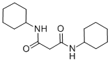 malonic-n,n’-dicyclohexyldiamide Structure