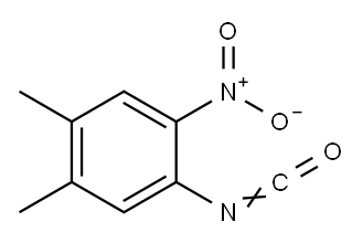 4,5-DIMETHYL-2-NITROPHENYL ISOCYANATE Structure