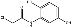 2-Chloro-N-(2,5-dihydroxy-phenyl)-acetamide Structure