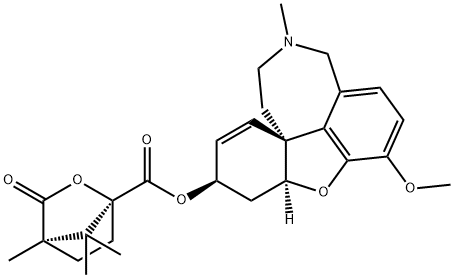 (-)-Galanthaminyl (-)-Camphanate Structure