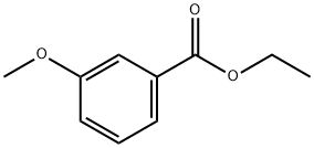 ETHYL 3-METHOXYBENZOATE 구조식 이미지