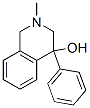 1,2,3,4-테트라히드로-2-메틸-4-페닐이소퀴놀린-4-올 구조식 이미지