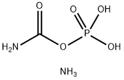 CARBAMYL PHOSPHATE DIAMMONIUM Structure