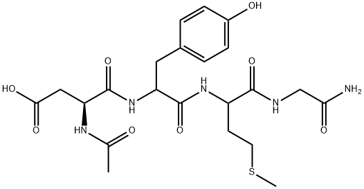 N-아세틸-콜레시스토키닌조각26-29아미드NON-S 구조식 이미지