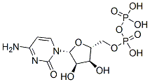 CYTIDINE 5'-DIPHOSPHATE, PERIODATEOXIDIZ ED SODIUM Structure