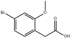 2- (4-бром-2-метоксифенил) уксусная кислота структурированное изображение
