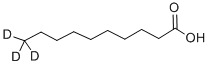 DECANOIC-10,10,10-D3 ACID 구조식 이미지