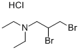 1-Diethylamino-2,3-dibromopropane hydrochloride Structure