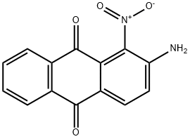 2-amino-1-nitroanthraquinone  Structure