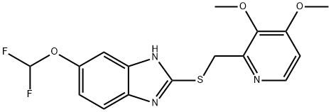 102625-64-9 5-Difluoromethoxy-2-{[(3,4-dimethoxy-2-pyridinyl)methyl]thio}-1H-benzimidazole