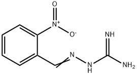 2-[(2-nitrophenyl)methylideneamino]guanidine Structure