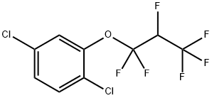1,4-dichloro-2-(1,1,2,3,3,3-hexafluoropropoxy)benzene 구조식 이미지