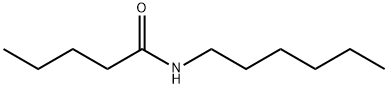 N-헥실펜탄아미드 구조식 이미지