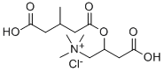 3-METHYLGLUTARYLCARNITINE Structure