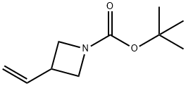 3-에테닐아제티딘-1-카르복실산tert-부틸에스테르 구조식 이미지