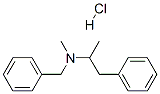 N-benzyl-N-methyl-1-phenyl-propan-2-amine hydrochloride Structure