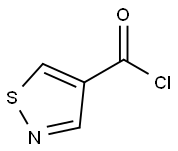 4-이소티아졸카르보닐클로라이드(7CI,8CI,9CI) 구조식 이미지